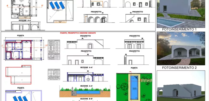 New Pool-Villa Project in Ostuni
