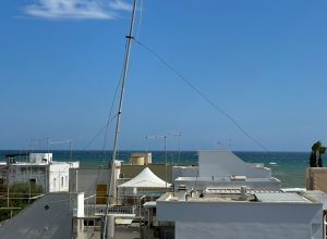 360 degree rooftop terrace with sea view in Specciolla Apulia