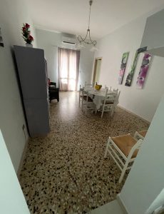 Bright living room in seaside home Specciolla Apulia Italy